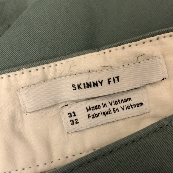 Urban Outfitters Easton Nepped Skinny Chino Pant - Picture 3 of 5